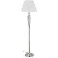 Relaxdays Stehlampe antik Weiß,Silber
