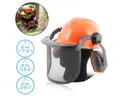 STAHLWERK Schutzhelm Forsthelm FH-100 ST mit Visier und Gehörschutz (Packung, 1-tlg., Einzelartikel), hochbelastbarem ABS-Kunststoff gefertigt