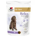 Doppelherz Relax Complex für Hunde - Mit Alpha-Casozepin, L-Tryptophan und Passionsblume - Unterstützung für das mentale Wohlbefinden - 30 Chews