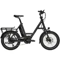 i:SY S8 K Kompakt-eBike - pepper black - Unisize | 20 Zoll