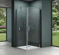 Mai & Mai Duschkabine 90x100x195cm Hebe-Senk-Mechanismus 8mm ESG-Sicherheitsglas Nano-Beschichtung Rav36-Plus