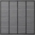 Lamellenzaun Wpc 180x180 Cm Grau Vidaxl