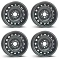 4 Alcar Stahlfelgen 5.5Jx14 Zoll ET29 4x100 für Renault Twingo 4er Satz