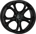 Mak Lario gloss black 9x20 ET44.5 - LK5/110 ML65.1 Alufelge schwarz