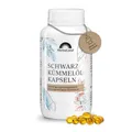 Herbaland® Schwarzkümmelöl Kapseln | 400 Kapseln (3000mg) Tagesdosis | Ägyptisches Schwarzkümmelöl Bio kaltgepresst | Laborgeprüfte Qualität | Aus deutscher Herstellung | Black Cumin Seed Oil