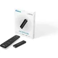 Xsarius AIR TV Stick 4K UHD, Google Assistant - Wifi 6 - Bluetooth Netzwerk-Receiver schwarz