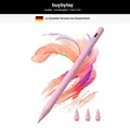 Stift für Apple iPad 2018-2026, Schnellladung, Palm Rejection, Rosa