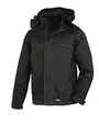 teXXor Winterjacke Aspen, gefütterte Arbeitsjacke wind und wasserabweisend 3XL, schwarz, 4137