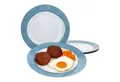 Ritzenhoff & Breker Speiseteller 4er Set Speiseteller Blau Brazil 27cm Ritzenhoff & Breker - 409277