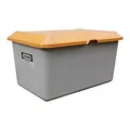CEMO Streugutbehälter Plus3 400 Liter ohne Entnahme grau/orange