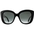 Gucci Cat Eye Frauen Schwarz Grau Gradient Sonnenbrille