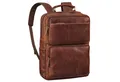 STILORD Notebook-Rucksack "Roman" Großer Business Laptop-Rucksack Leder Herren 15 - 16 Zoll