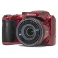 Kodak PixPro AZ255 Rot, Fotokamera Digitale Bridge 16MP Zoom 25x