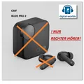 CMF by nothing BUDS PRO 2 - Modell 2025 (B187) schwarz ++ BUD RECHTS / SEHR GUT