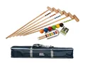 GICO Qualitäts Krocketspiel Set / Crocket 6 Spieler ( Erwach. Länge 100cm 3246