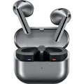 Samsung Galaxy Buds3 SM-R530 wireless In-Ear-Kopfhörer (Active Noise Cancelling (ANC), A2DP Bluetooth, 360°-Audio, 24bit Hi-Fi-Sound, IP57) silberfarben