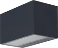 OSRAM SMART+ WiFi Brick Wide LED Wandleuchte Up/Down Dunkelgrau, 14W, 600lm, RGB+W 3000K, WiFi, Alexa, IP44 Außen