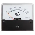 Messinstrument 0 - 500 mA DC zum Einbau, Einbaumessinstrument Analog Amperemeter