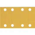 Bosch Professional Zubehör EXPERT C470 Schleifpapier mit 8 Löchern für Schwingschleifer, 80 x 133 mm, G 320, 10-tlg. (320) (2608900884)