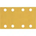Bosch 10x EXPERT C470 Schleifblatt mit 8 Löchern (für Farbe auf Holz, Hartholz, Ø 80x133 mm, Körnung 320, Professional Zubehör Schwingschleifer)