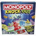 Monopoly Knockout, die extra Harte Version des klassischen Spiels, schnelles Spiel auf dem Shuffleboard für bis zu 8 Spieler, für die ganze Familie