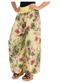 malito more than fashion Haremshose malito Damen Aladinhose mit floralem Muster, Haremshose zum Tanzen, Aladinhose mit floralem Muster Einheitsgröße