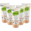 5 x alverde Naturkosmetik - Tagescreme / Gesichtscreme cc Color Correction Perfekter Teint LSF 6 (5 x 50 ml)