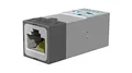 EN-70e Netzwerkisolator, Standalone, RJ45, galvanische Trennung, 1000 Mbit/s, Class D, IP40, 2 MOPP, Überspannungsschutz, Weiß/Grau, Kunststoffgehäuse