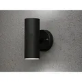 LED Außenwandleuchte Up Down zur Fassadenbeleuchtung, Außenleuchte 17cm Schwarz - Schwarz