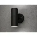 Konstsmide - Moderne Led Up-down Außenwandleuchte, Höhe 17cm, Aluminium Schwarz