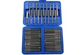US PRO 50pc Hex Dr.S2 Extra langes Sicherheits-Bit-Set Torx, Allen, Hex, Spline, BER1374