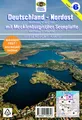 Wassersport-Wanderkarte / Deutschland Nordost für Kanu- und Rudersport Erha ...
