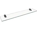 Glasablage Fackelmann 60x12 cm chrom