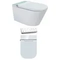 Beitz & Walz AqvaCeramica Dusch-WC Wand Tiefspüler spülrandlos 596 x 370 mm - weiß -