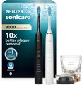 Philips DiamondClean 9000 Elektrische Schallzahnbürste App Schwarz Rose Gold