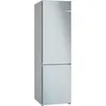Bosch Serie 4 KGN392LCF Kühl- und Gefrierkombination Freistehend 363 l C Edelstahl - Silber