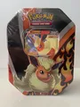 Pokèmon TIN Box Flamara V Schwert & Schild Sammelkarten 2021 DE NEU & OVP Sealed
