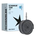 Schwalbe Fahrradschlauch mit Clik Valve Ventil - Butylschlauch mit universellem Fahrradventil – Fahrrad Schlauch 27.5 Zoll, 28 Zoll & 29 Zoll – für Fahrräder, Gravel Bike & E-Bikes