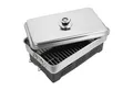 Zite Räucherofen mit Thermometer Smoker Fisch Räuchern 42x27x21cm Barbeque Steamer