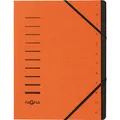 PAGNA Ordnungsmappe 12 Fächer orange