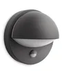 Philips June wall lantern anthracite 1x42W 230V IR (sensor