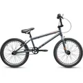 S'COOL XtriX 20 Zoll 1-Gang Dark Grey/Orange | Kinderfahrrad | BMX - Dunkelgrau/Orange