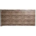 Estexo - Balkonsichtschutz Sichtschutz Balkonbespannung Balkonverkleidung 6 Meter Balkon Holz-optik 2 / 75x600cm