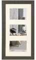 Bilderrahmen Collage Bildrahmen Holz grau 10 x 15 cm