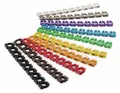 Goobay Kabelmarker-Clips "Ziffern 0-9", für Kabeldurchmesser bis 6 mm, 6 mm
