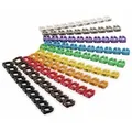 Goobay Kabelmarker-clips "ziffern 0-9", Für Kabeldurchmesser Bis 6 Mm, 100 St.