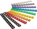 Goobay 72515 Kabelmarker-Clips ''Ziffern 0-9'', für Kabeldurchmesser bis 6 mm, 6