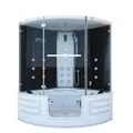 AcquaVapore Dampfdusche Whirlpool Dusche Duschkabine K70-SW-TH-EC-SC 150x150cm