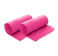 Wohndecke Polar-Fleece, wometo, OEKO-TEX®, 2 Fleecedecken mit Kettel-Rand & Anti-Pilling