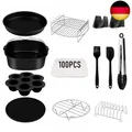 Airfryer xxl zubehör quadrat heißluftfritteuse zubehör, heissluft fritteuse zu